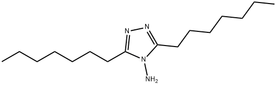 3,5-DIHEPTYL-1,2,4-TRIAZOL-4-YLAMINE Struktur