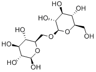 6-O-BETA-D-GLUCOPYRANOSYL-D-GLUCOPYRANOSE Struktur