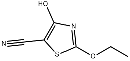 2-Ethoxy-4-hydroxythiazole-5-carbonitrile Struktur