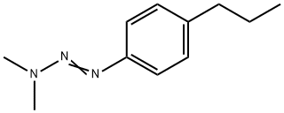 3,3-Dimethyl-1-(4-propylphenyl)triazene Struktur