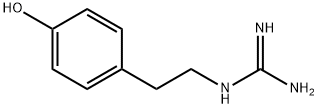 N-guanyltyramine Struktur