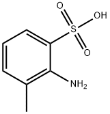 2-Amino-3-methylbenzenesulfonic acid Struktur