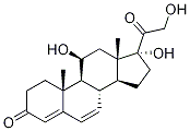 6-Dehydrocortisol Struktur