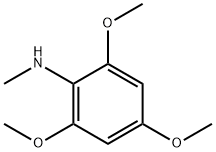 Benzenamine, 2,4,6-trimethoxy-N-methyl- (9CI) Struktur