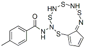 Benzamide, N-(5,6-dihydro-4H-cyclopentathiazol-2-yl)-4-methyl- (9CI) Struktur