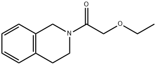 Isoquinoline, 2-(ethoxyacetyl)-1,2,3,4-tetrahydro- (9CI) Struktur