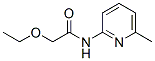 Acetamide, 2-ethoxy-N-(6-methyl-2-pyridinyl)- (9CI) Struktur