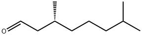 (3R)-3,7-Dimethyl-1-octanone Struktur