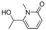 2(1H)-Pyridinone, 6-(1-hydroxyethyl)-1-methyl- (9CI) Struktur