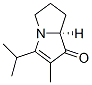 1H-Pyrrolizin-1-one,5,6,7,7a-tetrahydro-2-methyl-3-(1-methylethyl)-,(S)-(9CI) Struktur