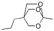 1-Methyl-4-propyl-2,6,7-trioxabicyclo[2.2.2]octane Struktur