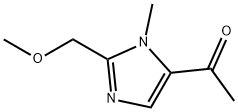 Ethanone, 1-[2-(methoxymethyl)-1-methyl-1H-imidazol-5-yl]- (9CI) Struktur