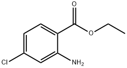 Ethyl 2-amino-4-chlorobenzoate Struktur