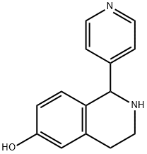 6-Isoquinolinol,1,2,3,4-tetrahydro-1-(4-pyridinyl)-(9CI) Struktur