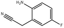 Benzeneacetonitrile, 2-amino-5-fluoro- (9CI) Struktur