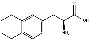 Phenylalanine, 3,4-diethyl- (9CI) Struktur