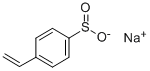 4-VINYLBENZENESULFINIC ACID SODIUM SALT Struktur