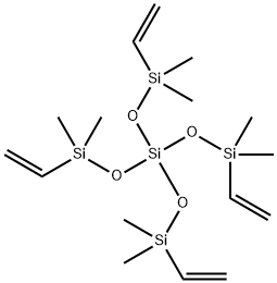 TETRAKIS(VINYLDIMETHYLSILOXY)SILANE Struktur