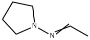 N-Ethylidene-1-pyrrolidinamine Struktur