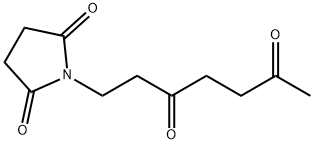 2,5-Pyrrolidinedione, 1-(3,6-dioxoheptyl)- (9CI) Struktur