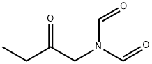 Formamide, N-formyl-N-(2-oxobutyl)- (9CI) Struktur