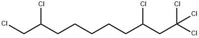 1,1,1,3,9,10-HEXACHLORODECANE Struktur