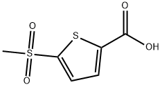 5-(METHYLSULFONYL)THIOPHENE-2-CARBOXYLIC ACID Structure