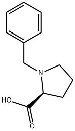 1-N-BENZYL-PROLINE
 Struktur