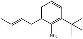 2-[(E)-2-Butenyl]-6-tert-butylbenzenamine Struktur