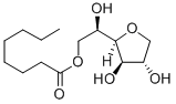 Sorbitan, monooctanoate Struktur