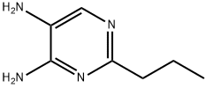 4,5-Pyrimidinediamine,  2-propyl- Struktur