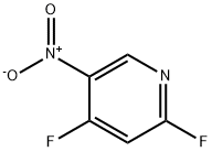 2,4-difluoro-5-nitropyridine Struktur