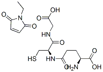 N-ethylmaleimide-gamma-glutamyl-cysteinyl-glycine Struktur