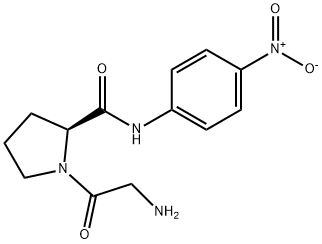 glycylproline 4-nitroanilide Struktur