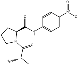 alanylproline-4-nitroanilide Struktur