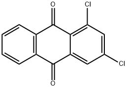 1,3-Dichloroanthraquinone Struktur