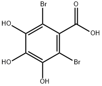 dibromogallic acid Struktur