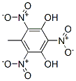 5-Methyl-2,4,6-trinitro-1,3-benzenediol Struktur