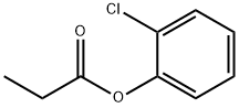 Propanoic acid, 2-chlorophenyl ester Struktur