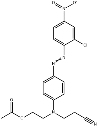 2-[4-[(2-Chlor-4-nitrophenyl)azo]-N-(2-cyanethyl)anilino]ethylacetat