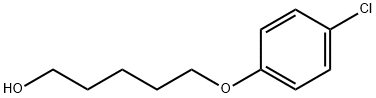 5-(4-CHLOROPHENOXY)PENTAN-1-OL Struktur