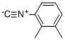 Benzene, 4-isocyano-1,2-dimethyl- (9CI) Struktur