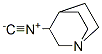 1-Azabicyclo[2.2.2]octane,3-isocyano-(9CI) Struktur