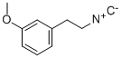 2-(3-METHOXYPHENYL)ETHYLISOCYANIDE Struktur