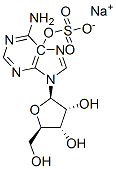 adenosine 5-monosulfate, sodium salt Struktur