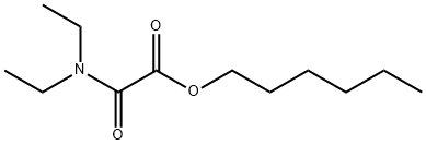 hexyl diethylcarbamoylformate Struktur