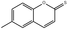 6-methylchromene-2-thione Struktur