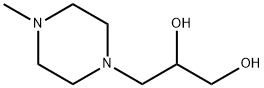 1,2-Propanediol,3-(4-methyl-1-piperazinyl)-(9CI) Struktur