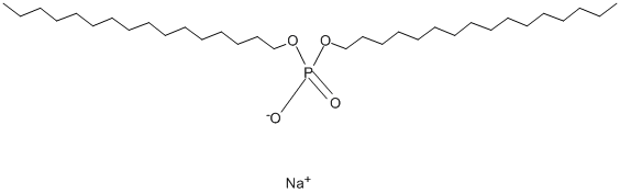 DICETYL PHOSPHATE, SODIUM SALT Struktur