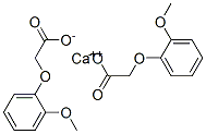 calcium (o-methoxyphenoxy)acetate Struktur